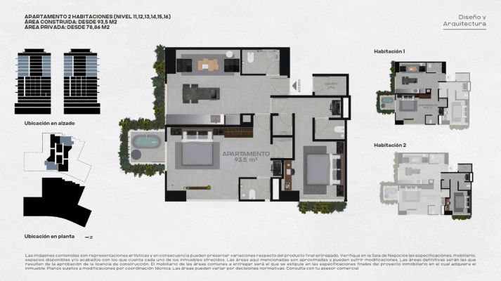 Apartamento 93m Tipo 2